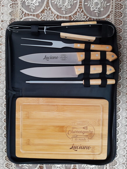 Dia dos Pais - Kit Churrasco Cod 94142 - 5 Peças