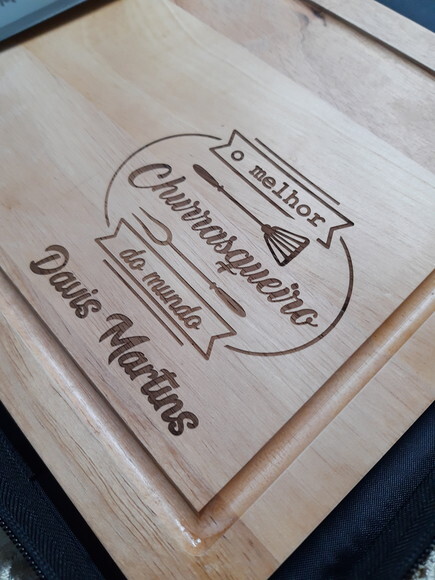 Dia dos Pais -presente Personalizado - Kit Churrasco 12089