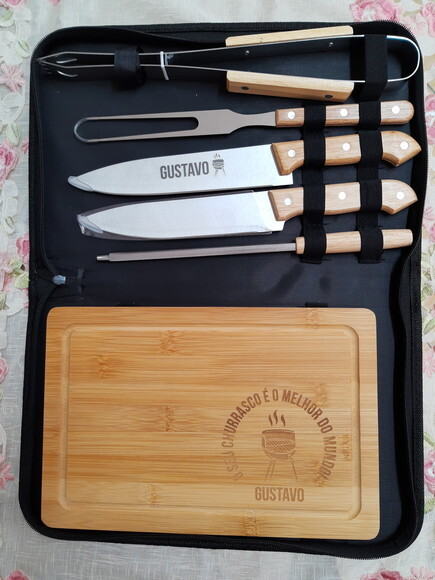 Dia dos Pais - Kit Churrasco Cod 94142 - 5 Peças