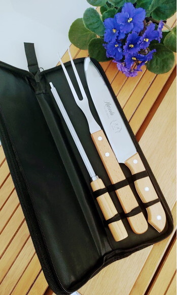 Kit Churrasco 3 Peças - 13768 Personalizada