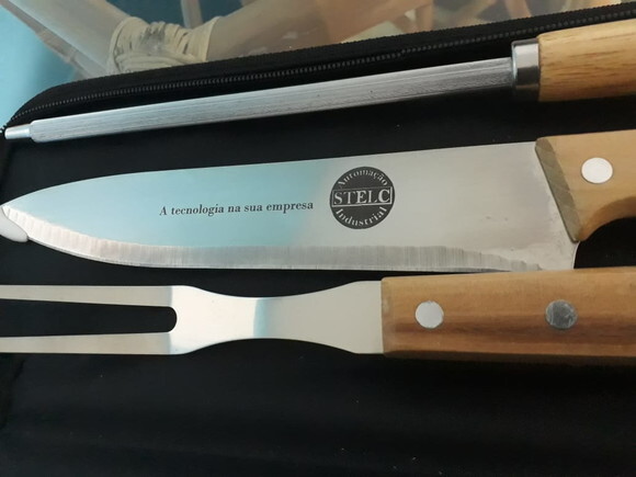 Kit Churrasco 3 Peças - 13768 Personalizada