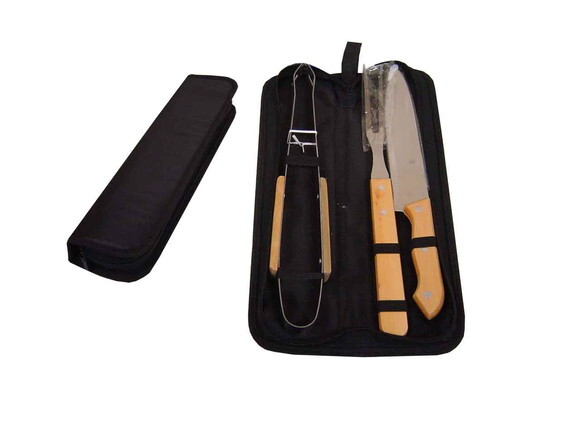 Kit Churrasco 3 Peças - Cod 143184 -padrinhos