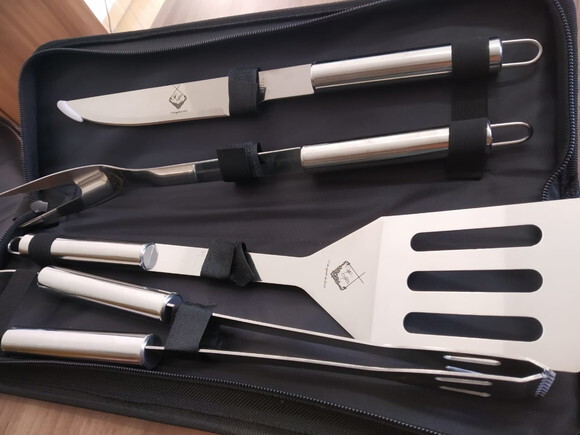 Kit Churrasco 4 Peças - 7444- Personalizado