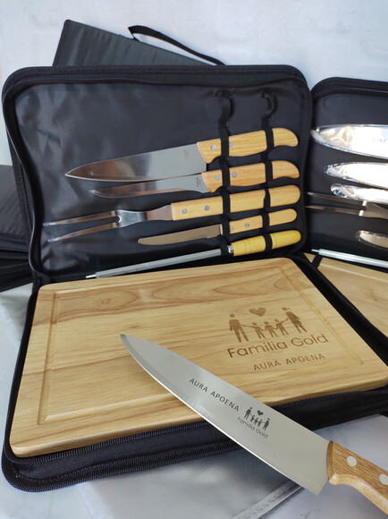 Kit Churrasco Personalizado 8 Peças - 12089
