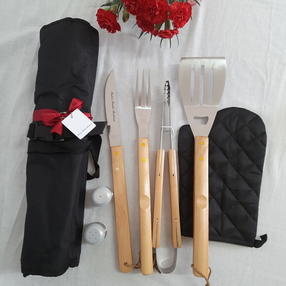 Kit Churrasco Personalizado com Avental - S5184