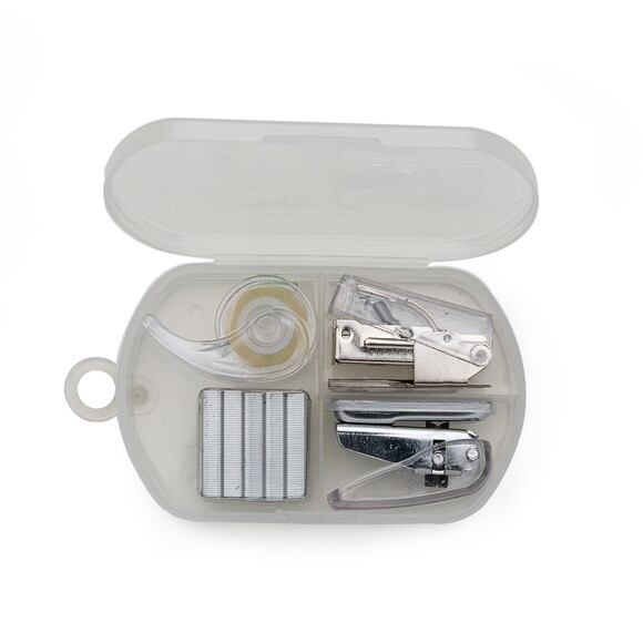 Kit escritório 4 peças em estojo - 12020