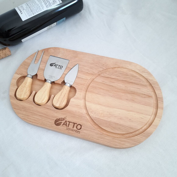 Kit Queijo - 03 Peças - 03222 - Personalizado