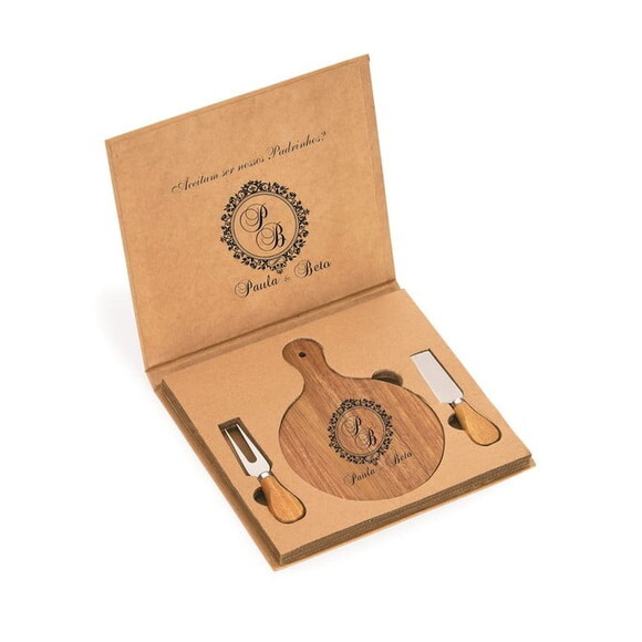 Kit Queijo - 03 Peças - 18629 - Personalizado