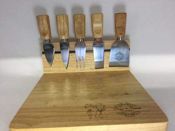 Kit Queijo 6 Peças - 4222 - Personalizado