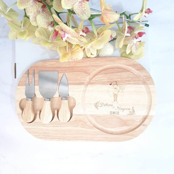 Kit Queijo para Padrinhos - 3222 - Personalizado