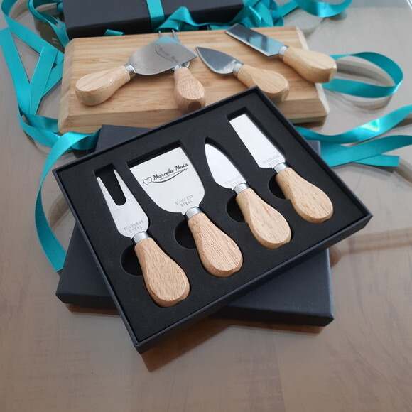 Kit Queijo Personalizado - 04 Peças - 06222