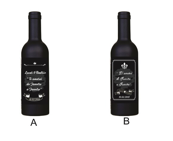 Kit Vinho Personalizado -garrafa Cod 11871