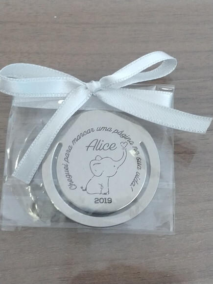 Marcador de Pagina Personalizado - Nascimento Batizado Eucar