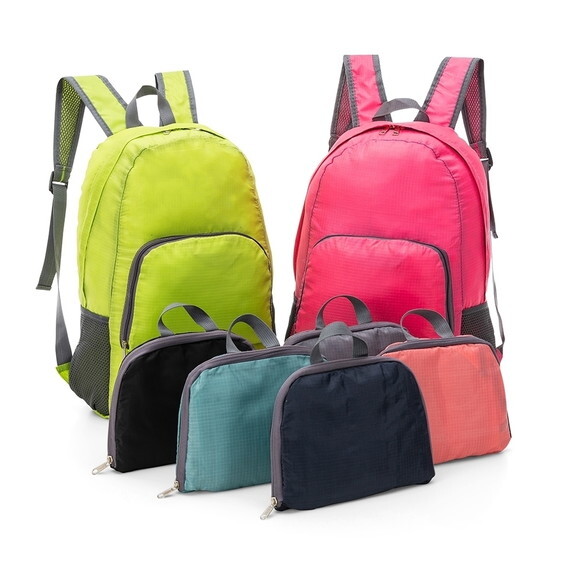Mochila Dobrável c/ Personalização a Silk 1 Cor 18539