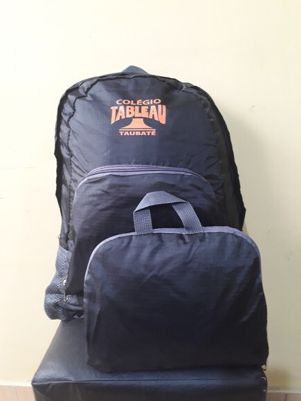 Mochila Dobrável C/ Personalização A Silk 1 Cor 18539
