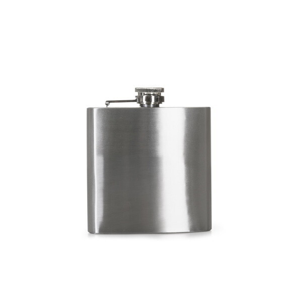 Porta Whisky Personalizado de Inox 7oz - S01782