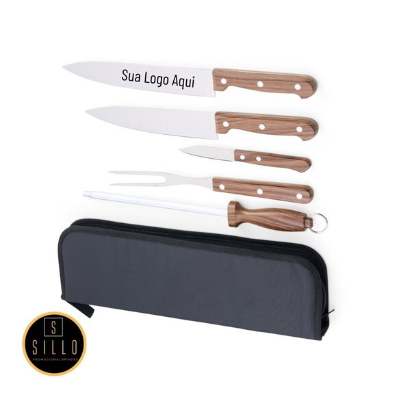 Presente Personalizado- 08116 -kit Churrasco 2 Peças
