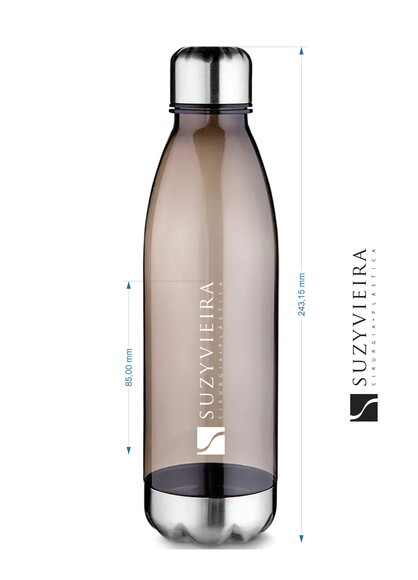 Squeeze Plástico Personalizado 700ml 17012