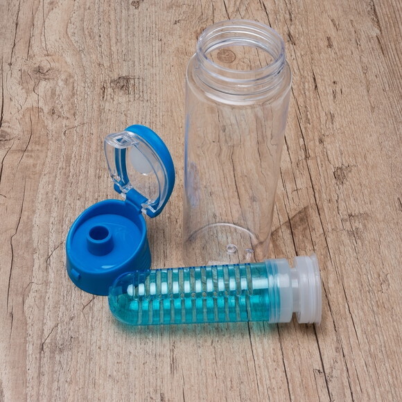 Squeeze Plástico Personalizado 700ml com Infusor - 13764b