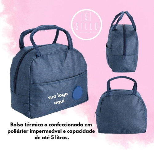 Bolsa Térmica 5 Litros - 18967 - Personalizada -dia das Mães