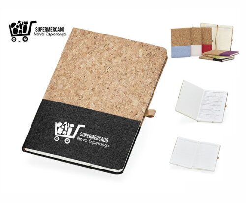Caderneta A5 Cortiça - 18712 - Personalizada