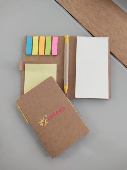 Caderneta com Post-it e Caneta- 11911-personalizado