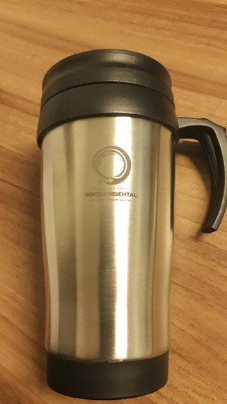 Caneca Inox de 400ml 3889 - Personalizada