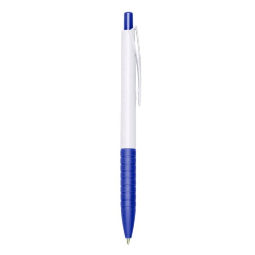 Caneta Plástica Branca Personalizada 401 - 100 Unidades