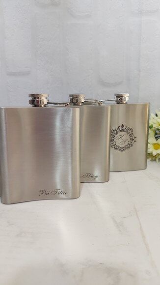 Cantil - Porta Whisky de Inox 7oz -so1782 - Personalizado