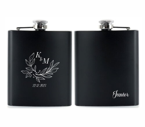 Cantil -porta Whisky de Inox 7oz 1-cod 06007 - Personalizado