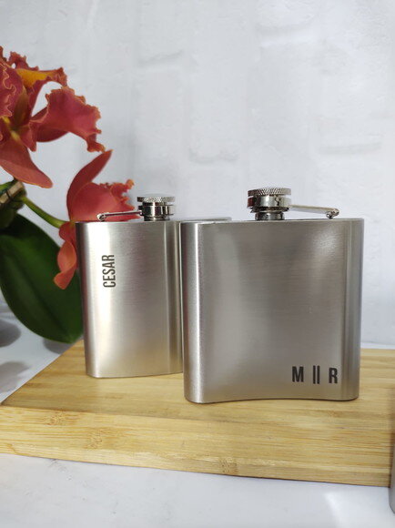 Cantil Inox 6 Oz - Presente Personalizado