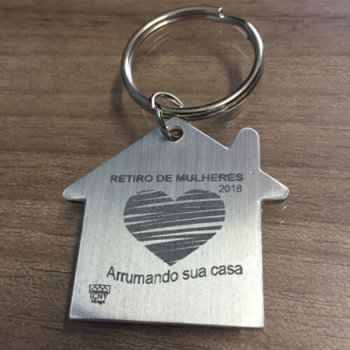 Chaveiro Casa Personalizado - Casa Nova -chá de Panela -200
