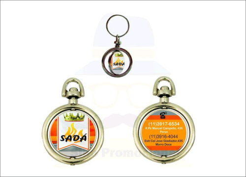 Chaveiro Giratório Personalizado 141780