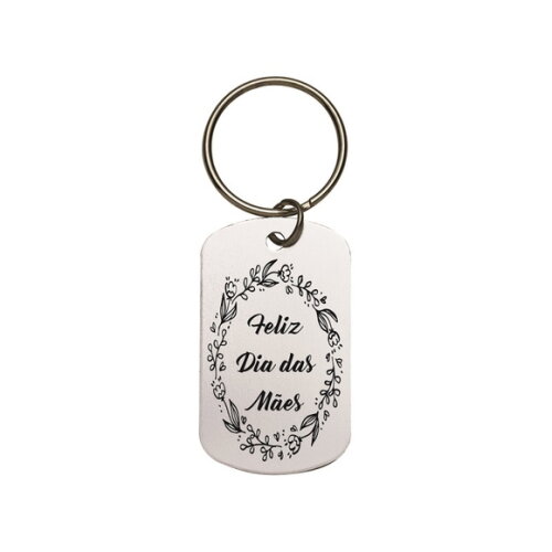 Chaveiro Tag Personalizado - 201 - 10 Unidades