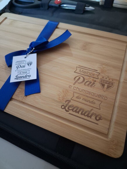 Dia dos Pais - Kit Churrasco 5 Peças Personalizado 2250