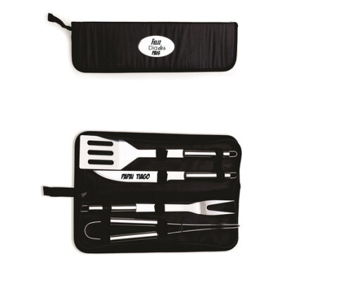 Kit Churrasco 4 Peças - 7444- Personalizado