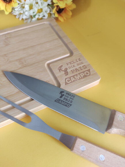 Kit Churrasco 4 Peças - Kc0201- Personalizado