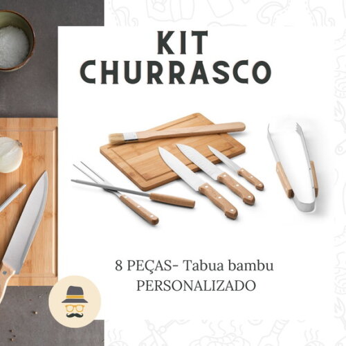 Kit Churrasco 8 Pçs -94104
