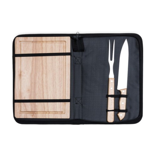 Kit Churrasco Personalizado 03 Peças com Tabua -143328