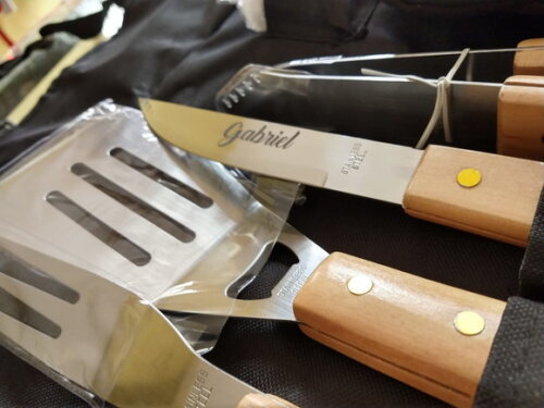 Kit Churrasco Personalizado com Avental - S5184