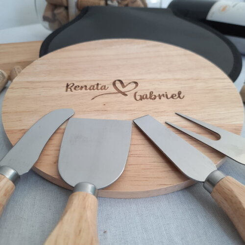 Kit Queijo 4 Peças - 12222 - Personalizado