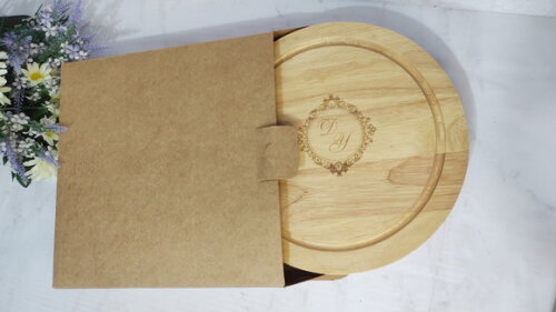 Kit Queijo Personalizado para Padrinhos - 8542 - 05 Peças