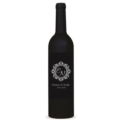 Kit Vinho Garrafa Personalizado 4 Peças 12384