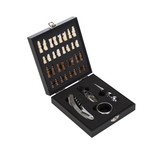 Kit Vinho Personalizado Formato Xadrez 12046