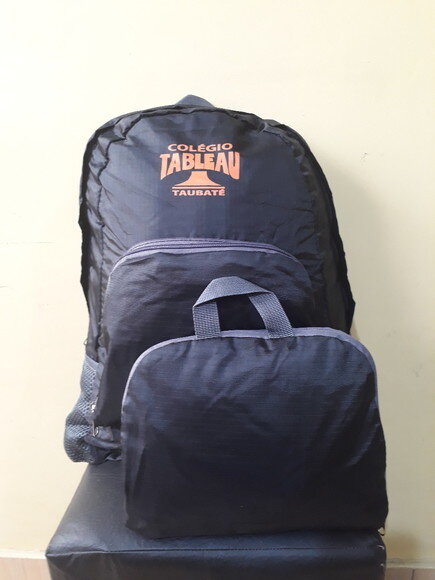 Mochila Dobrável C/ Personalização A Silk 1 Cor 18539