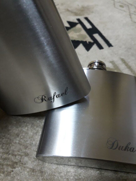 Porta Whisky 6oz Personalizado Cod390- Personalizado
