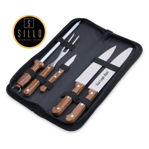 Presente Personalizado- 08116 -kit Churrasco 2 Peças
