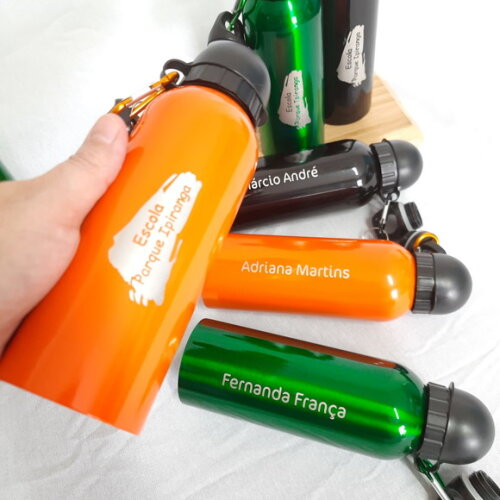Squeeze 500ml de Inox - 9139i- Personalizado