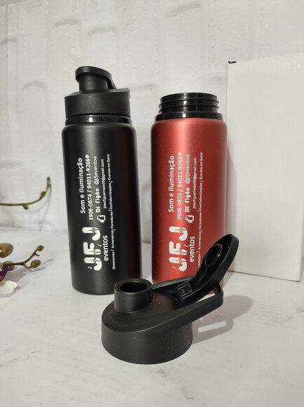 Squeeze Metal - 600ml 12487 -personalizado