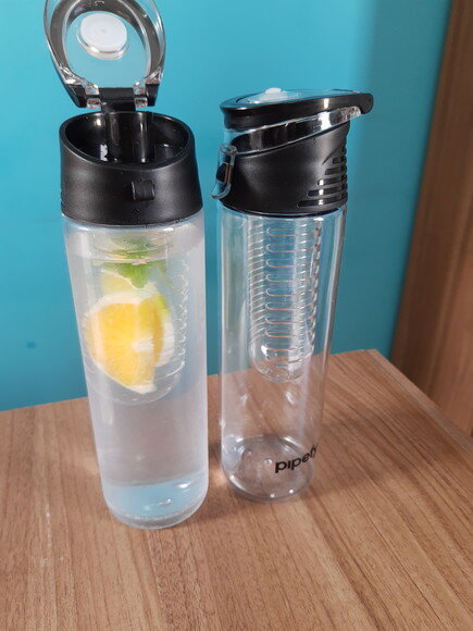 Squeeze Plástico Personalizado 700ml com Infusor - 13764b